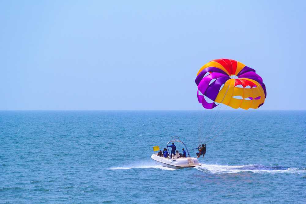 parasailing in goa »
